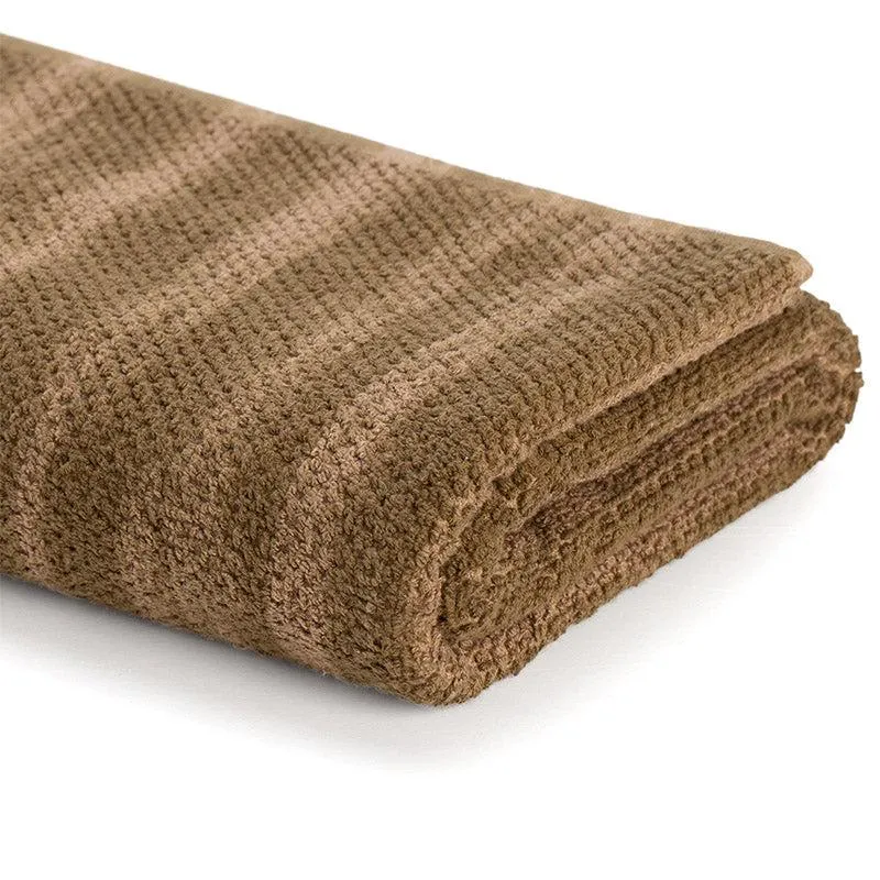 Sunscreen Terry Cotton Bath Towel - Brown