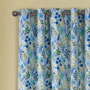 Tilly Floral Eyelet Curtains