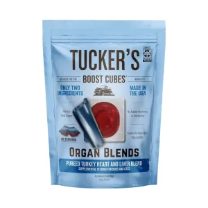 Tucker's Boost Cubes Pureed Turkey Heart & Liver Blend