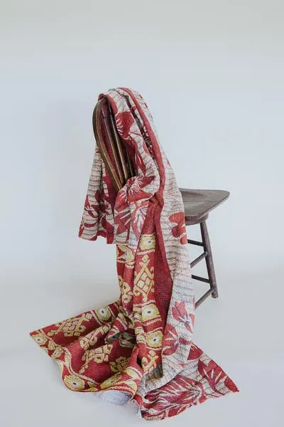 Vintage Kantha Blanket - #5