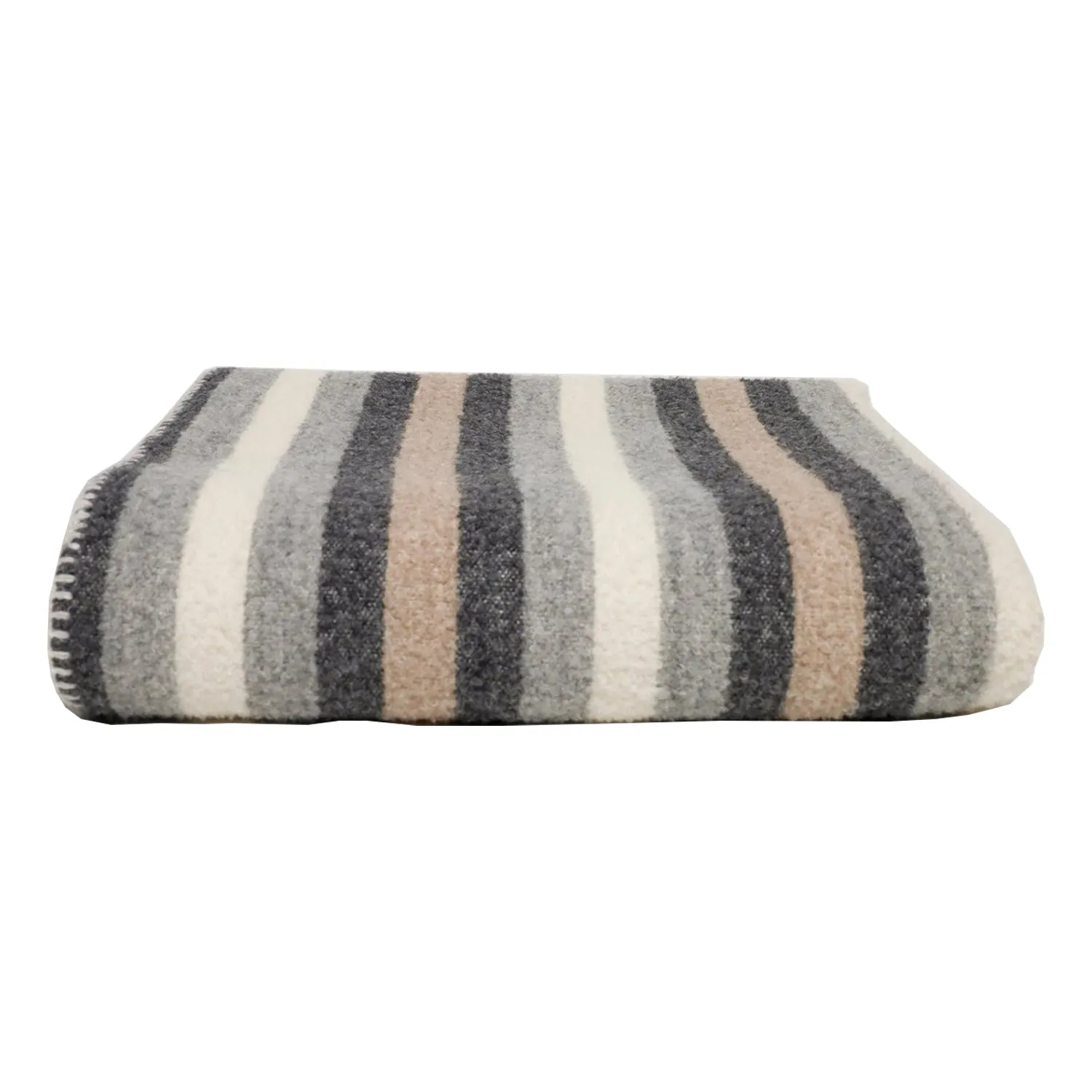 Walton Throw Blanket - Light Stripes