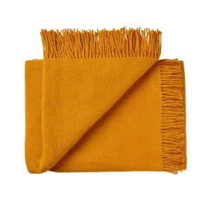 Weave Nevis Throw - Saffron