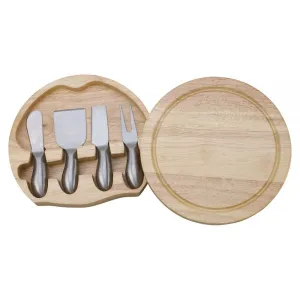 Wood Cheeseboard with Utensils