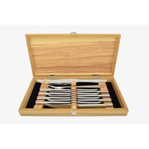 Wusthof 10-piece Stainless Steak Knife and Carving Set